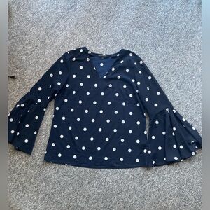 Banana Republic Dot Pattern Blouse